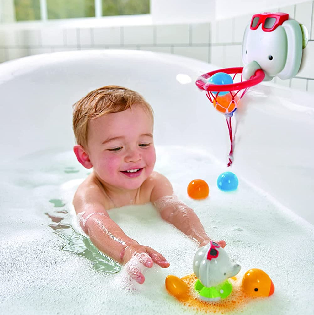 Bath Time Basketball Elephant Pal
