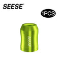 SEESE Strong Magnetic Screw Ring: 1/4 Inch/ 6.35 mm Universal Magnetic Screw Holder - Removable Magnetic Screwdriver Drill Bit Holder for Hex Screwdriver and Power Bits